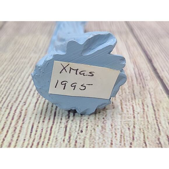 Vintage Mary Joseph Baby Jesus Figures Pencil Figurines Nativity Christmas 6" - Picture 7 of 7